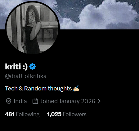 kriti tweet media