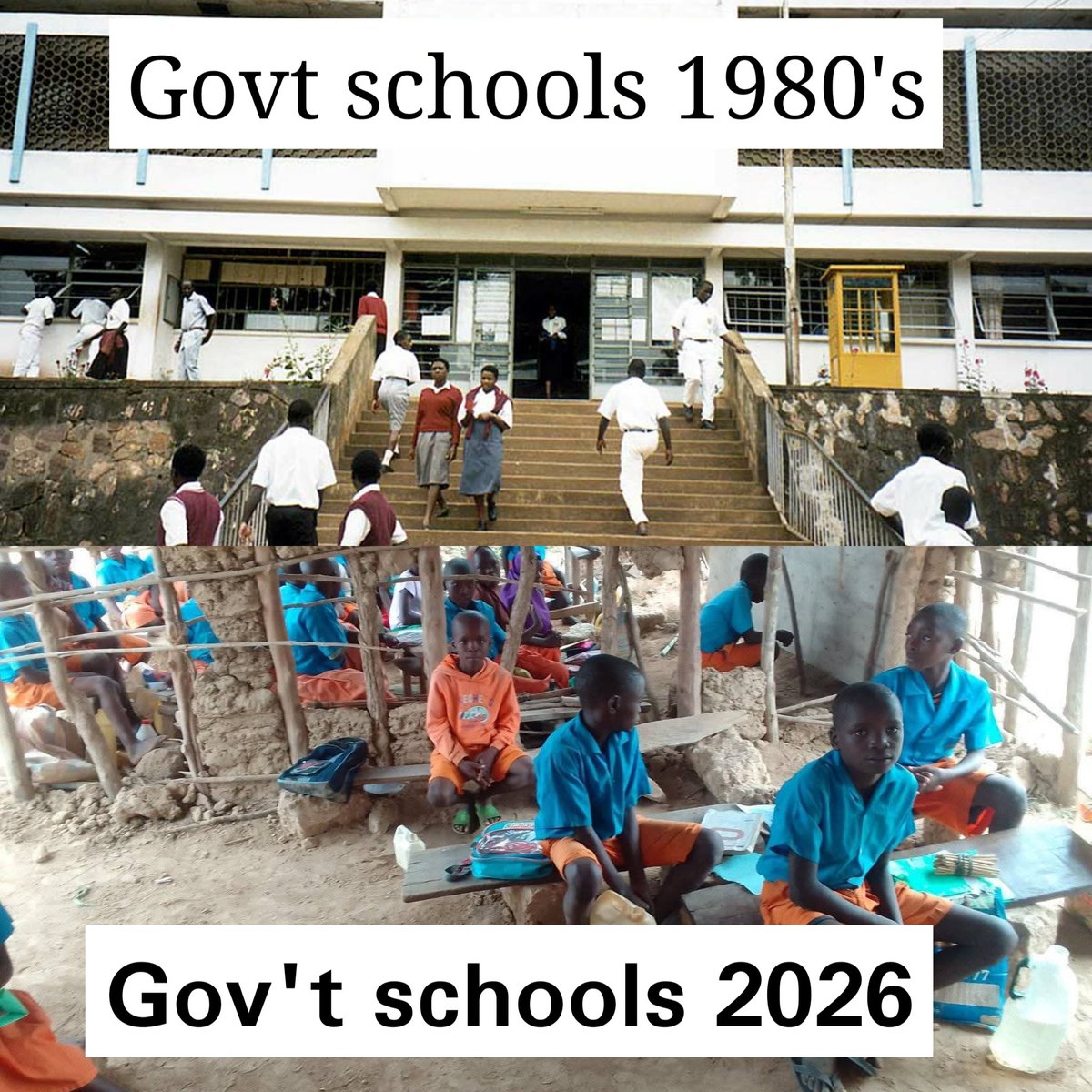 Uganda is a classified failed state
Under the junta's regime