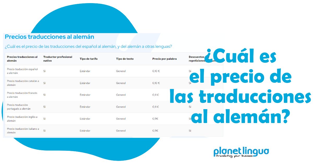 PlanetLingua's tweet photo. ¿Vas a traducir un texto al alemán?
El precio depende del volumen, la complejidad y el idioma de origen.

Y si el original tiene errores, conviene revisarlo antes de traducir.
Así evitas problemas después.

👉 Más info aquí: https://t.co/5i7enIDuSE https://t.co/tU4EhXpWCW