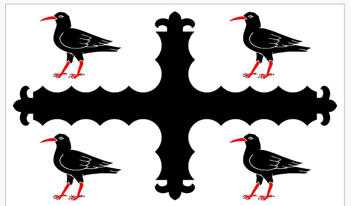 Happy 11th birthday to Baner Sir Y Fflint / Flintshire Flag. Formally adopted OTD 2015