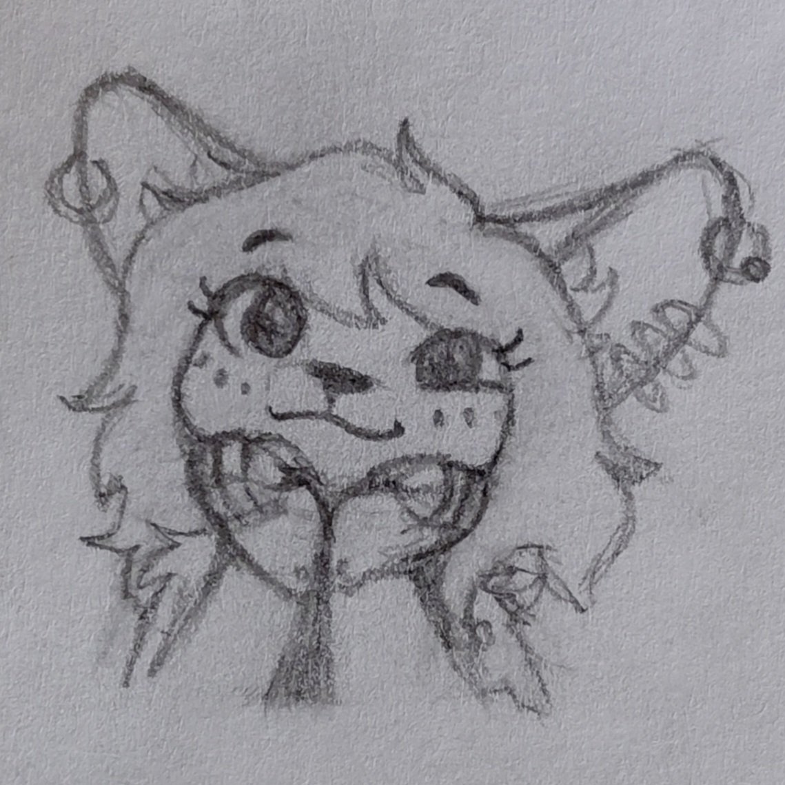 Yo viendo con los ojos a una personita muy bella pero no te voy a decir quién eres