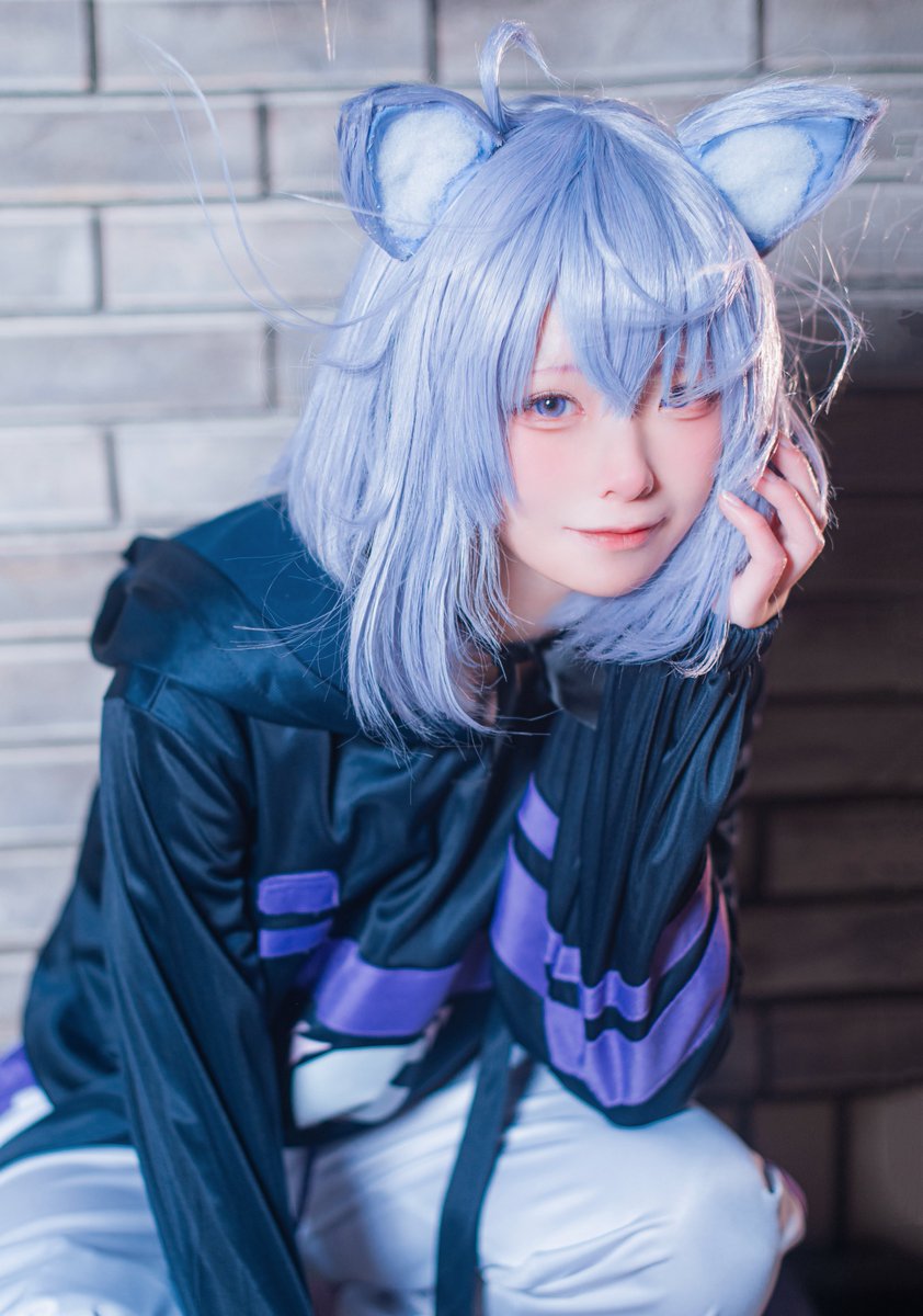 猫又おかゆコスプレ