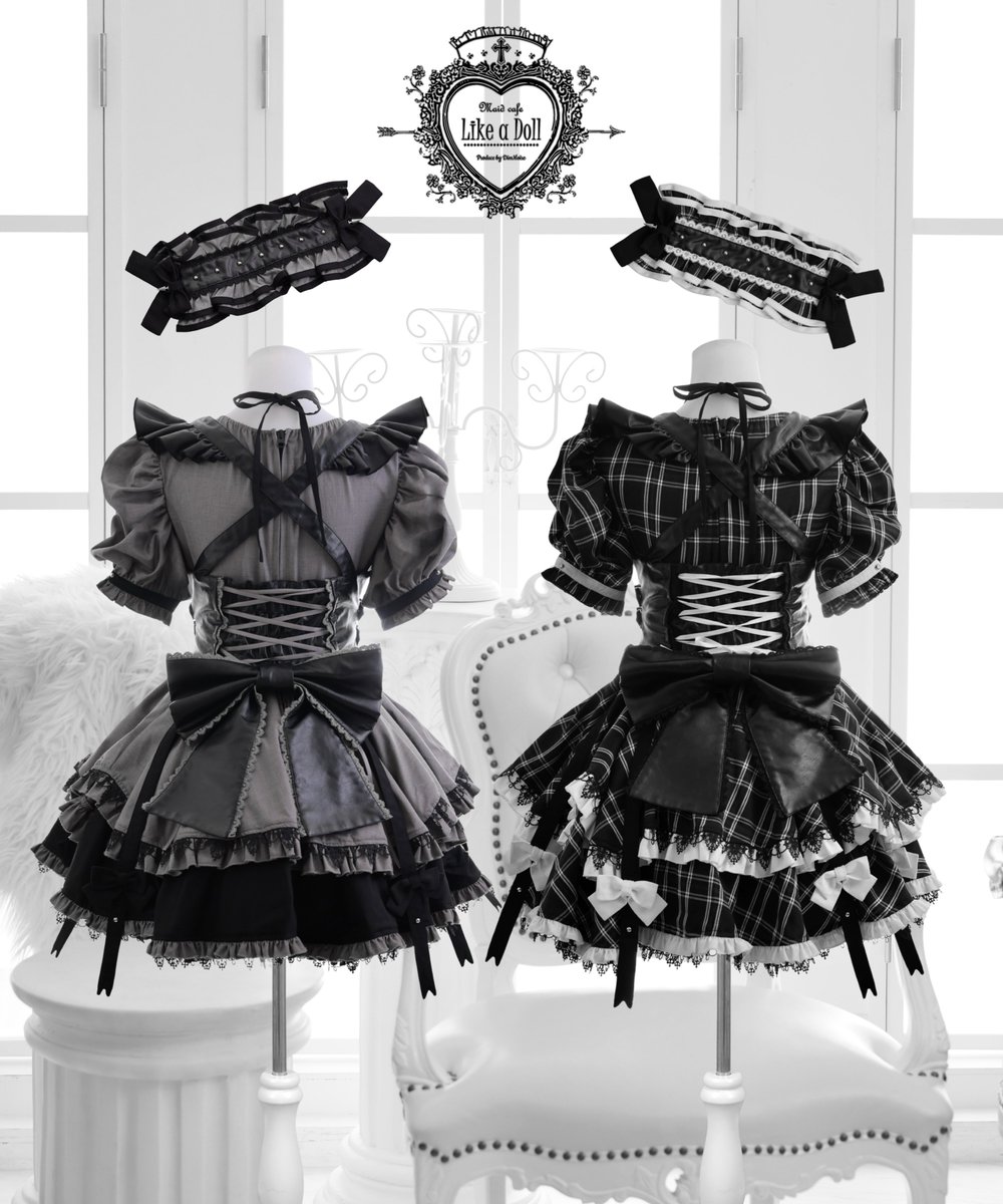 🤍𝐍𝐄𝐖𝐒🤍

+✟+——————+✞+
　　 𝑫𝒊𝒎𝑴𝒐𝒊𝒓𝒆
                × 
　　𝑳𝒊𝒌𝒆 𝒂 𝑫𝒐𝒍𝒍
+✟+——————+✞+
 
大好評DimMoireがメイド服をプロデュース【第2弾】❤︎.ᐟ.ᐟ