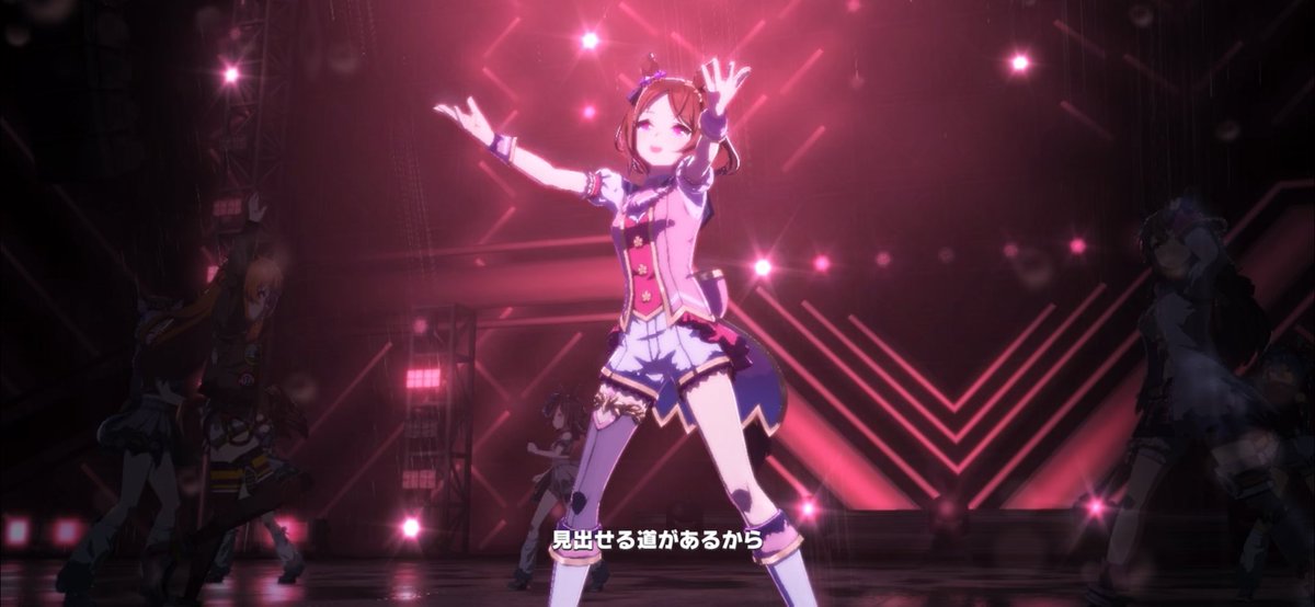 ♪『VOLTAGE』

こちらゲーム内にて「サクラローレル」の歌唱もあります！🌸

かっこいい楽曲を、ぜひ何度でも聴いてくださいね♪
#ウマ娘 #ゲームウマ娘