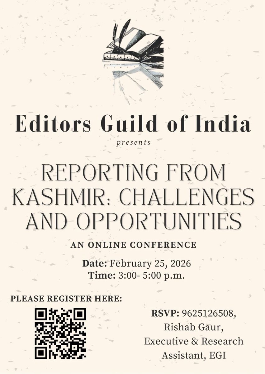 Editors Guild of India tweet media