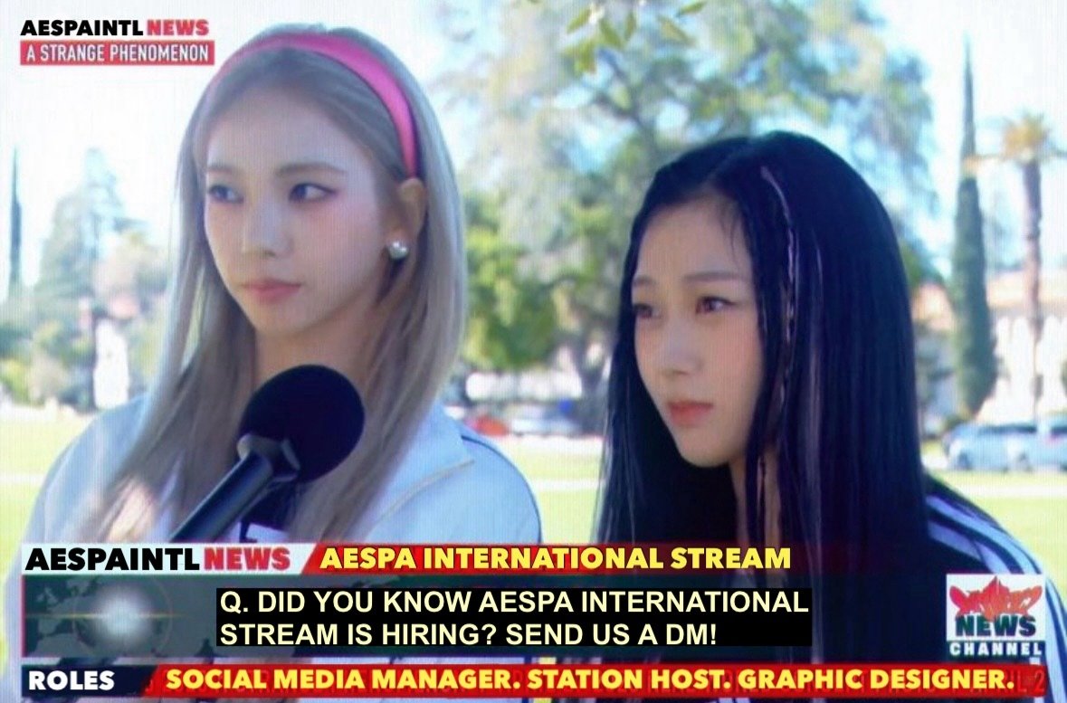 AESPA INTERNATIONAL STREAM tweet media