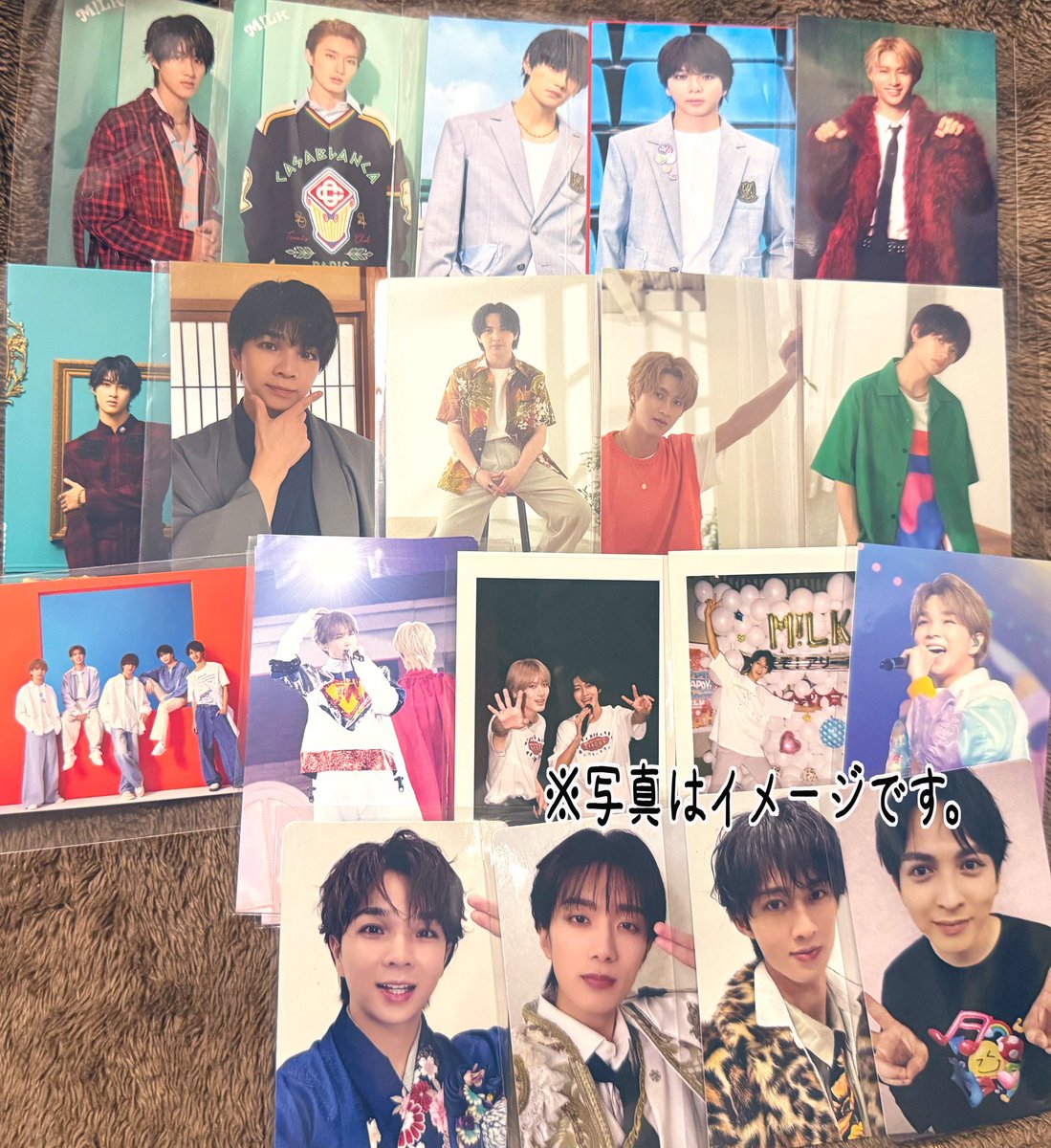 M!LK 爆裂愛してる 好きすぎて滅 封入トレカ 初回限定盤A 初回限定盤B