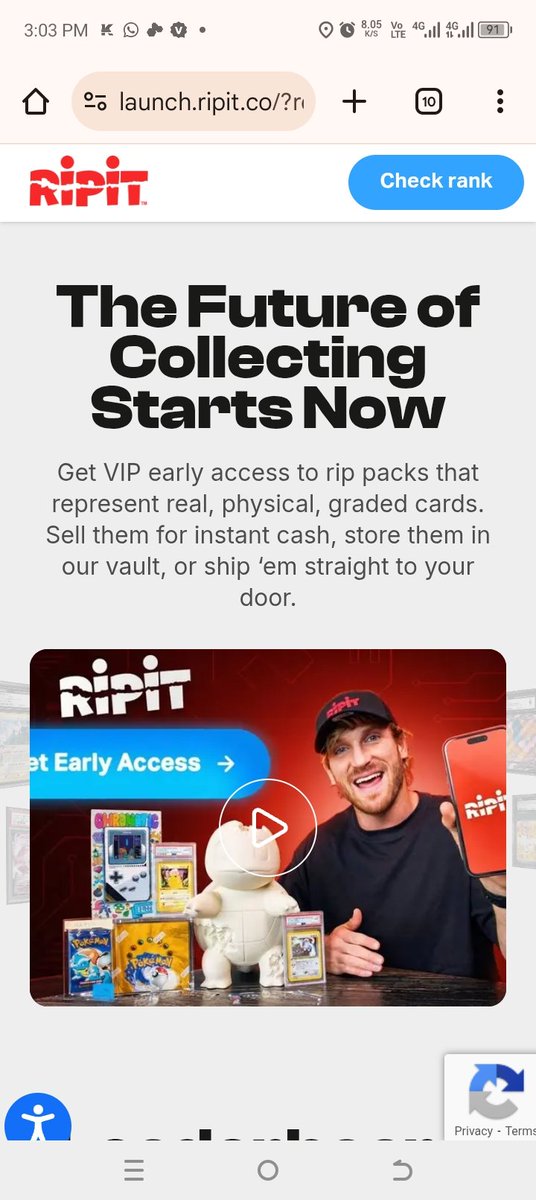 MeerAli227205's tweet image. Assalam alaikum 🔥🔥🔥 

New airdrop $RIPIT simple airdrop
Just tap some clicks 

Sign up Google 💯
Verify Email 💰
Reffer Friend's 🤑🤑

Done

#ripit 
#crypto
#airdrops
#Web3