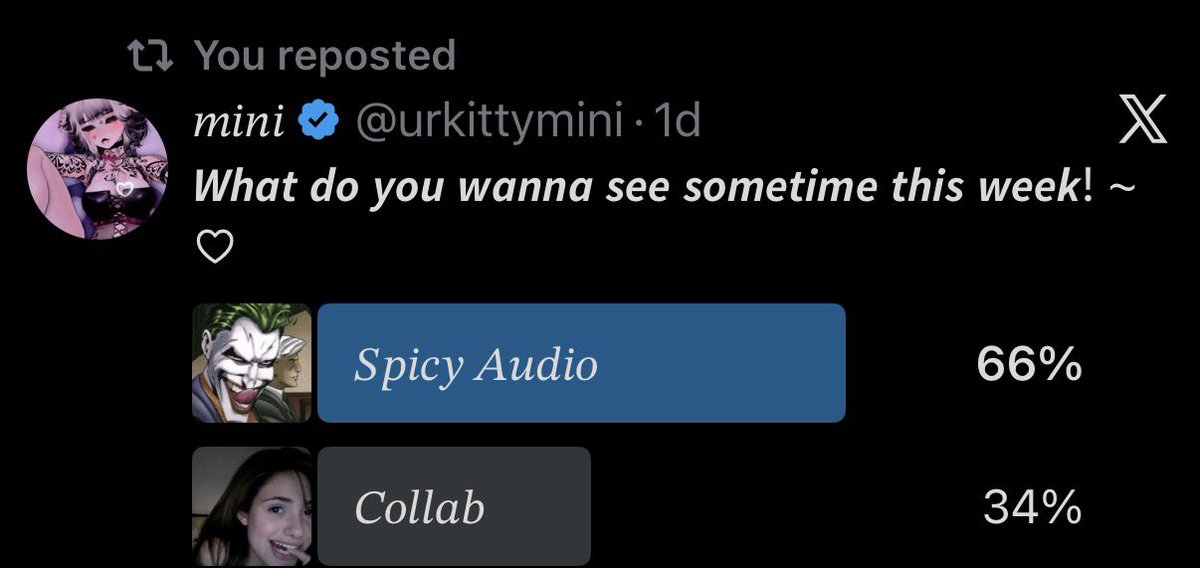 𝘼𝙐𝘿𝙄𝙊 𝙒𝙄𝙉𝙎! ~ ♡

𝑊𝑖𝑙𝑙 𝑏𝑒 𝑝𝑜𝑠𝑡𝑒𝑑 𝑠𝑜𝑚𝑒𝑡𝑖𝑚𝑒 𝑡ℎ𝑖𝑠 𝑤𝑒𝑒𝑘! 𝐾𝑒𝑒𝑝 𝑎𝑛 𝑒𝑦𝑒 𝑜𝑢𝑡!