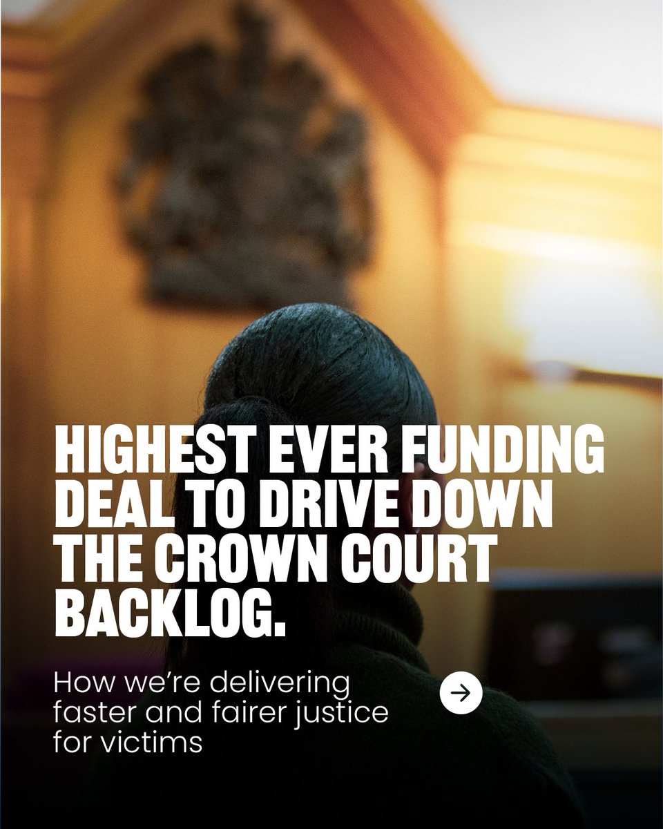 Ministry of Justice tweet media