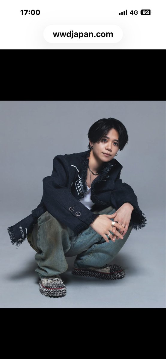 藤牧京介 INI どうしよう…また好きビジュが更新されてしまった