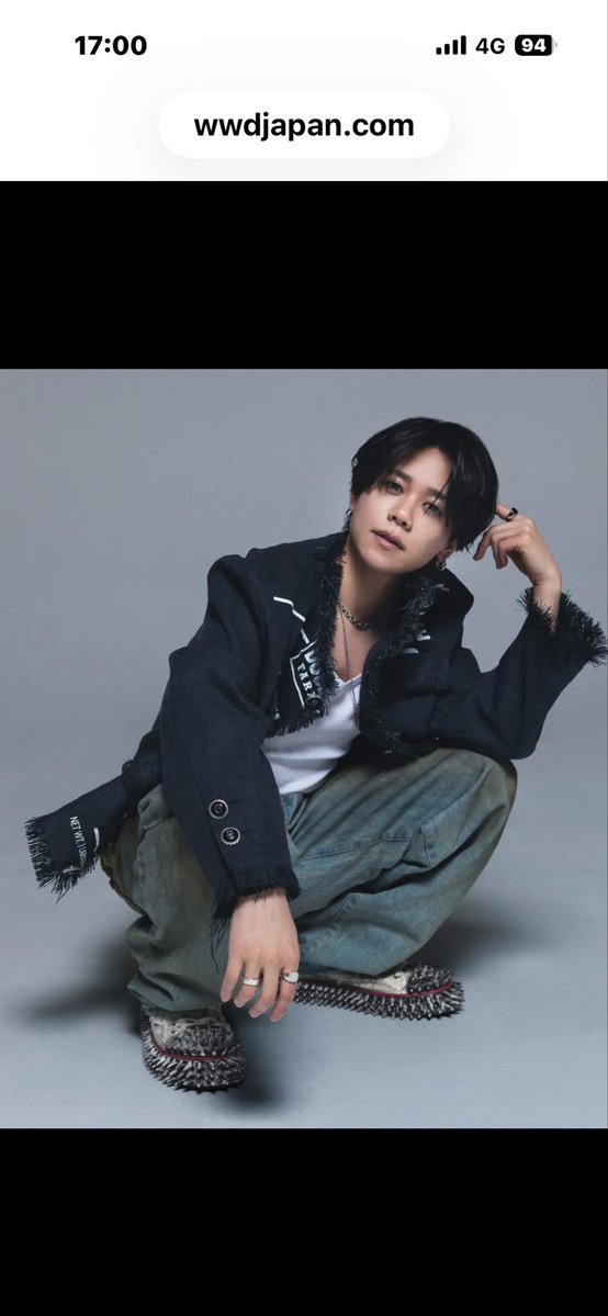 藤牧京介 INI どうしよう…また好きビジュが更新されてしまった