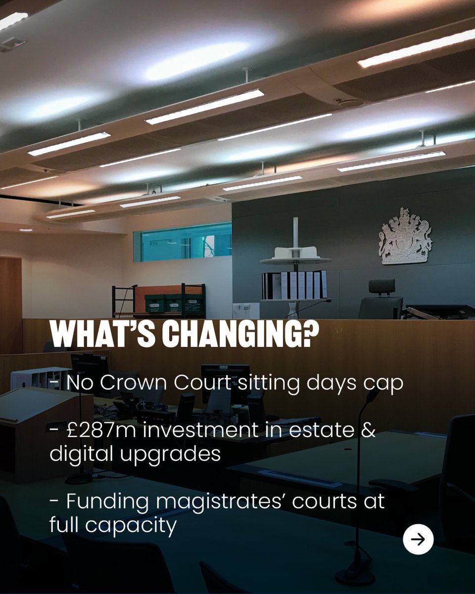 Ministry of Justice tweet media