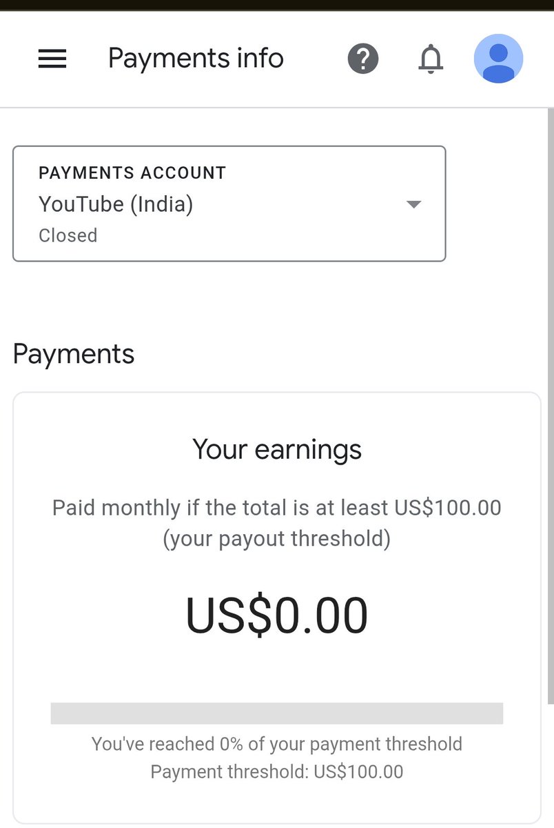HashOne1997's tweet photo. @YouTubeIndia https://t.co/2CdpDnppiy. my  youtube account AdSense  payment account closed and i didn't get the id verification 
My account gmail is hashone1997@gmail.com https://t.co/gDhxTxyxol