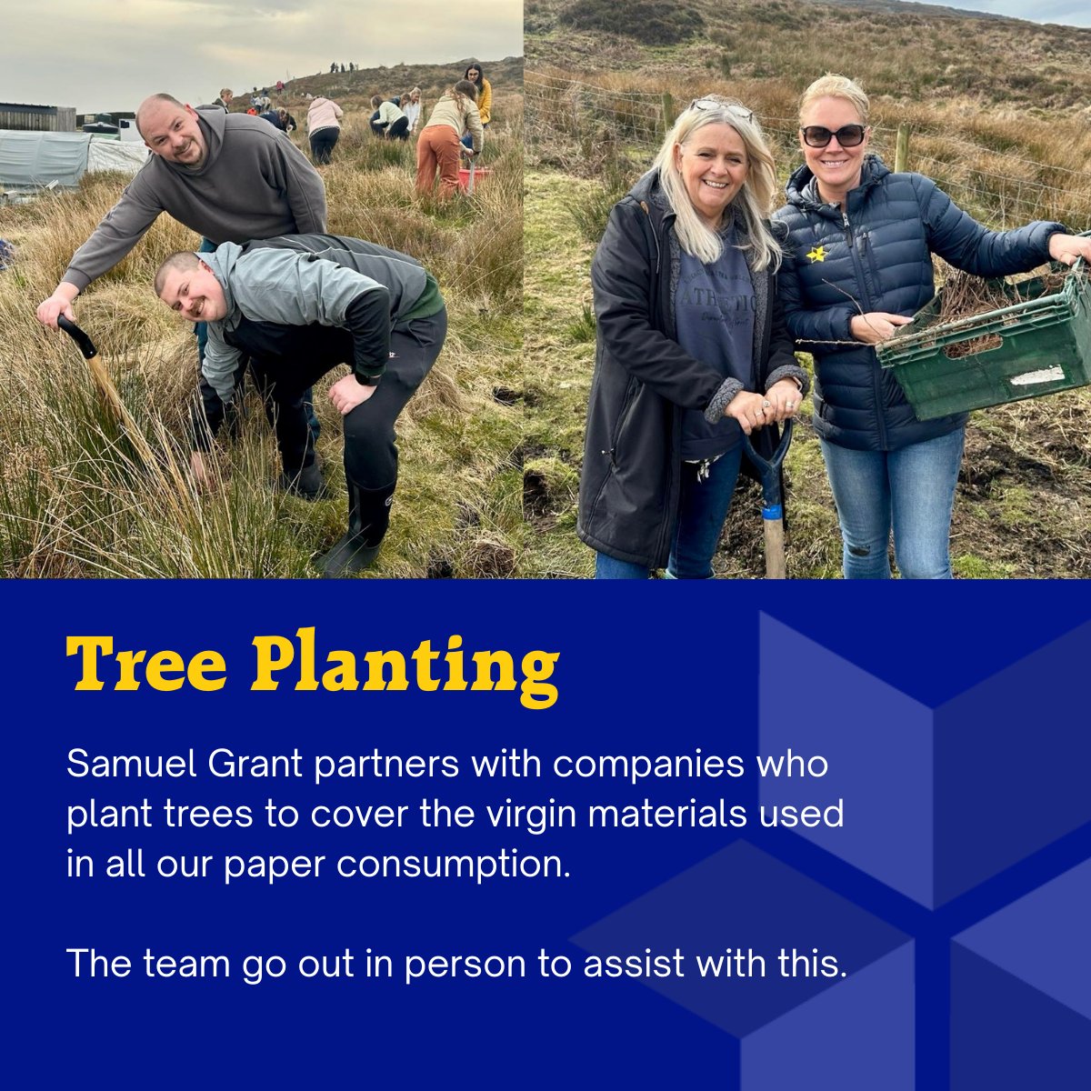 grantspackaging's tweet photo. Our responsibilities🌱
 
At Samuel Grant, social responsibility is embedded into the way we operate as a business.
 
Swipe to see how we help our community➡️ https://t.co/SLufzfH8pm