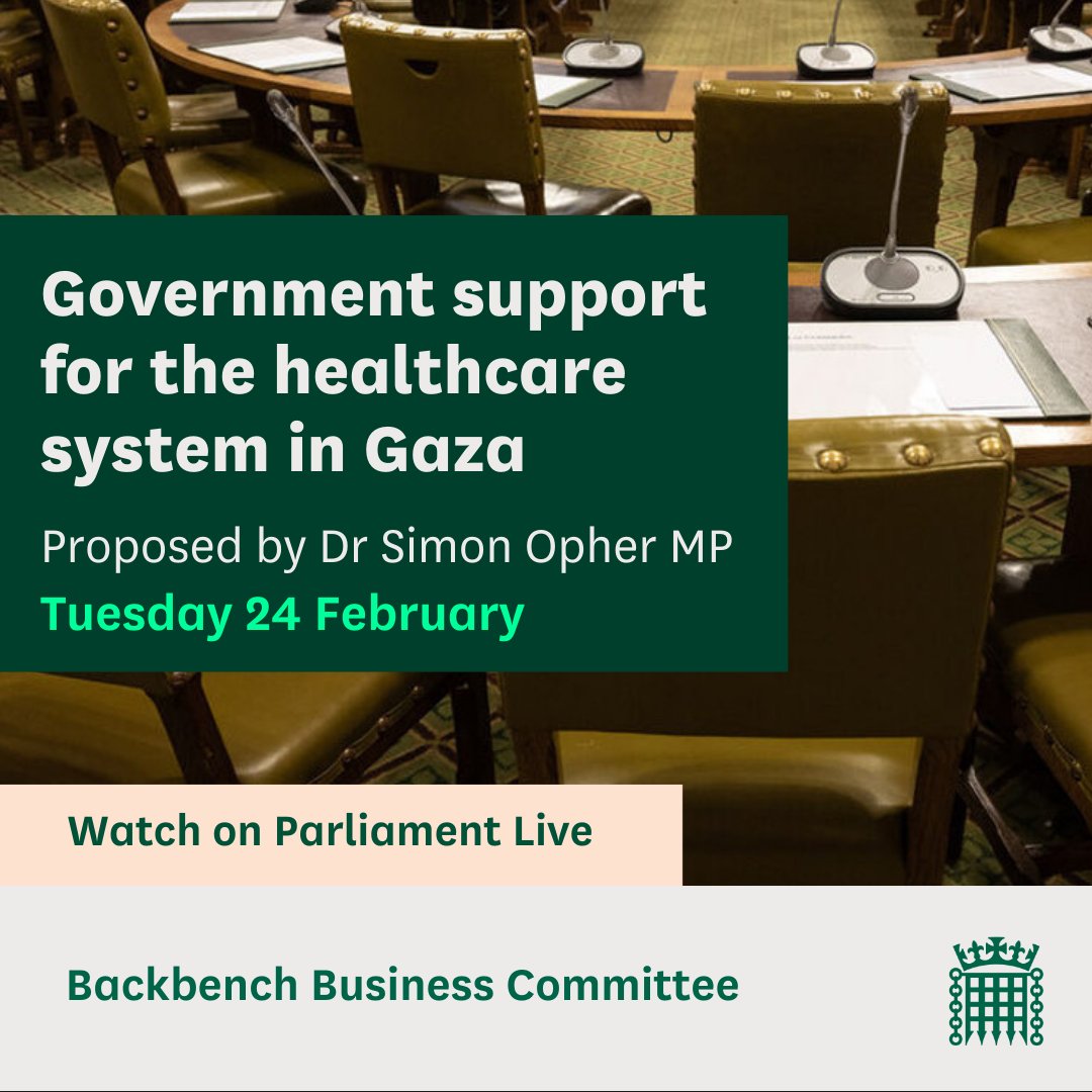 Backbench Business Committee tweet media