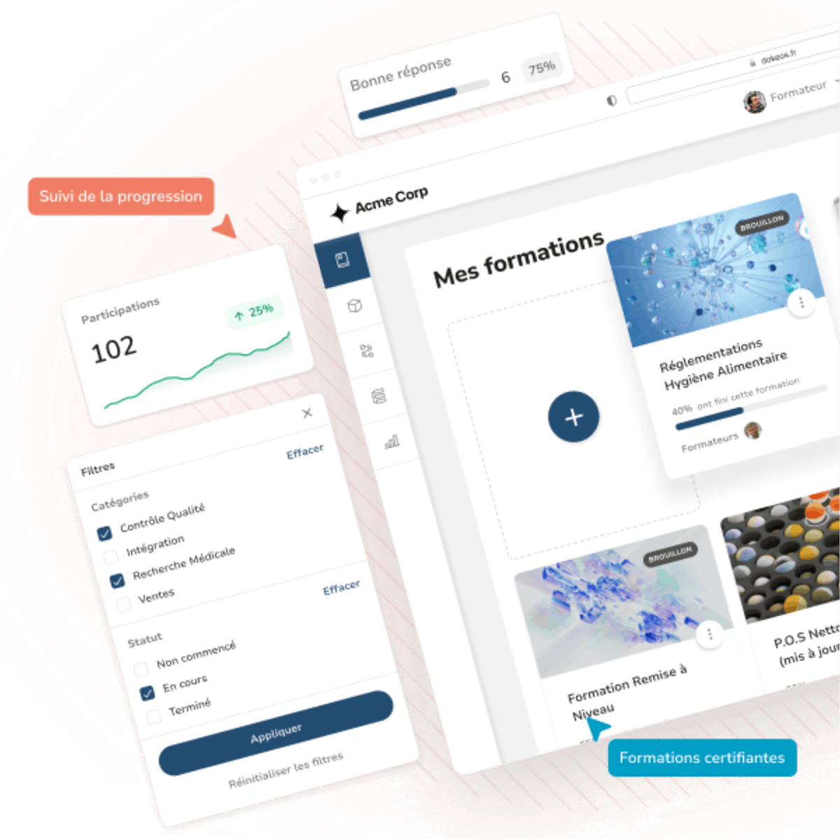 dokeos's tweet photo. LMS, logiciel de gestion ou contenus sur étagère. Mais dans quel ordre ?

En organisme de formation, on parle souvent des trois… sans savoir par lequel commencer.

Retrouvez tous nos conseils dans l'article : https://t.co/ZvvBKLXxjV https://t.co/NoI6qA4XH9