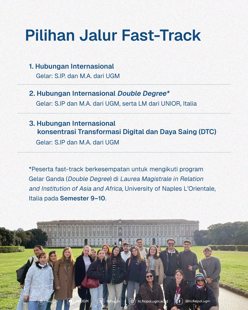 Departemen Ilmu Hubungan Internasional UGM tweet media