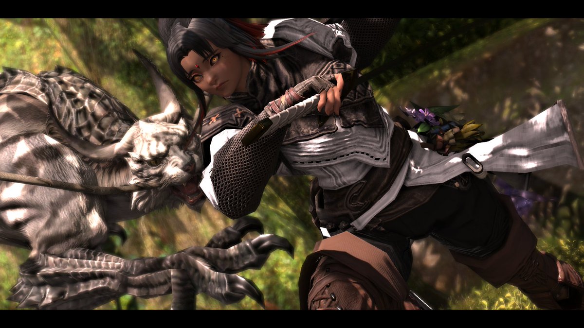 also her first encounter with a beast