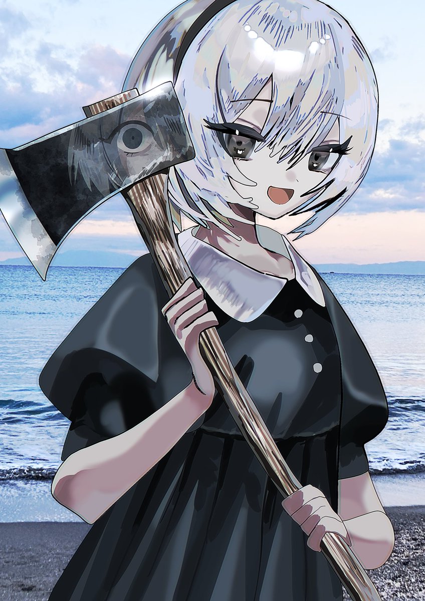 今際の際
#イラスト　
#創作