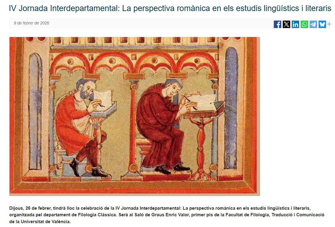 Departament de Filologia Catalana UV tweet media