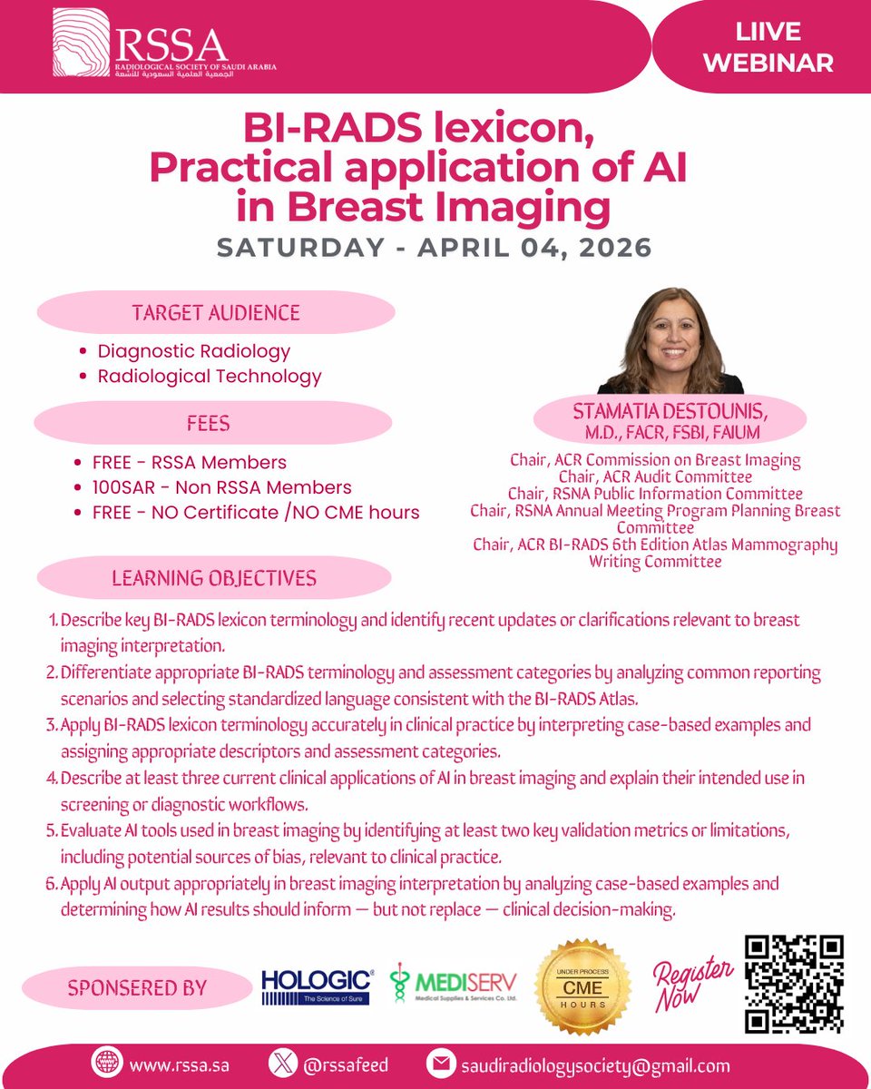 Saudi RAD Society tweet media