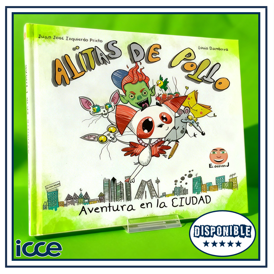 #LITERATURA => 'ALITAS DE POLLO: Aventura en la ciudad' es el #trabajo más reciente de Juan José Izquierdo ✍️ La obra publicada por <a href="/Icce_Editorial/">Icce Editorial</a>  cuenta con las #ilustraciones de Louis Dambaya 🎨 Tienes más novedades en la #web => hispanoamericaradio.com 📻