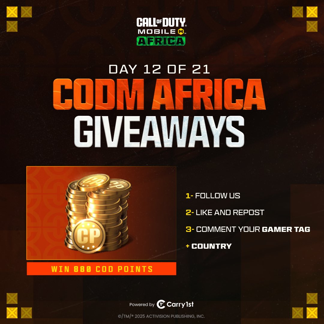 CODMAFRICA tweet picture