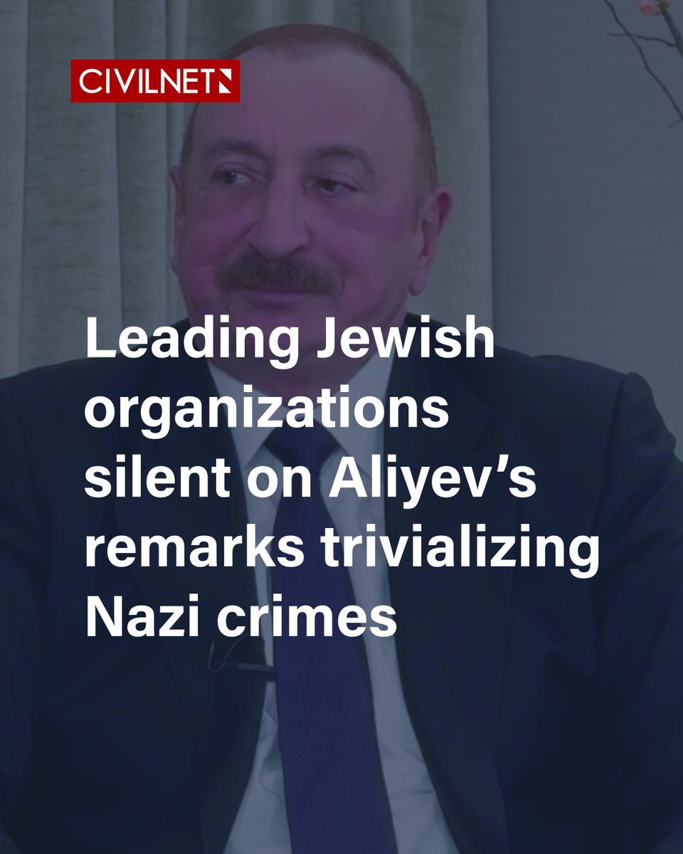 RT by @mikenov: Speaking to the French publication France 24 on February 13, Azerbaijani President Ilham Aliyev compared the trial of former Nagorno-Karabakh officials, which concluded earlier this month, to the Nuremberg trials of Nazis after World War II. “These people committed serious… pic.