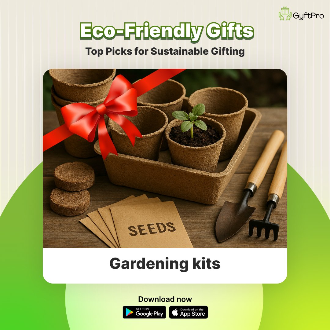 GyftPro's tweet image. Join GyftPro and start gifting with purpose. Download the GyftPro app today to explore our curated collections and find the perfect eco-friendly surprise.

🔗 Download now: app.gyftpro.com
Available on the App Store and Google Play

#GyftPro #SustainableGifting #GoGreen