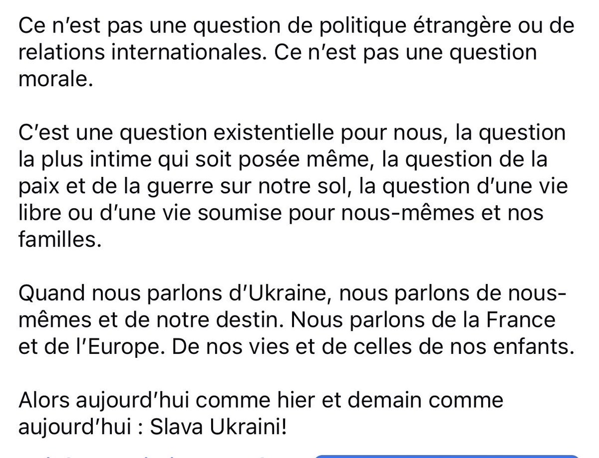 Raphael Glucksmann tweet media
