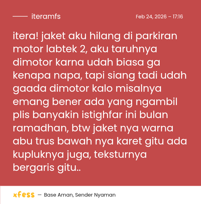 ITERAFESS tweet media