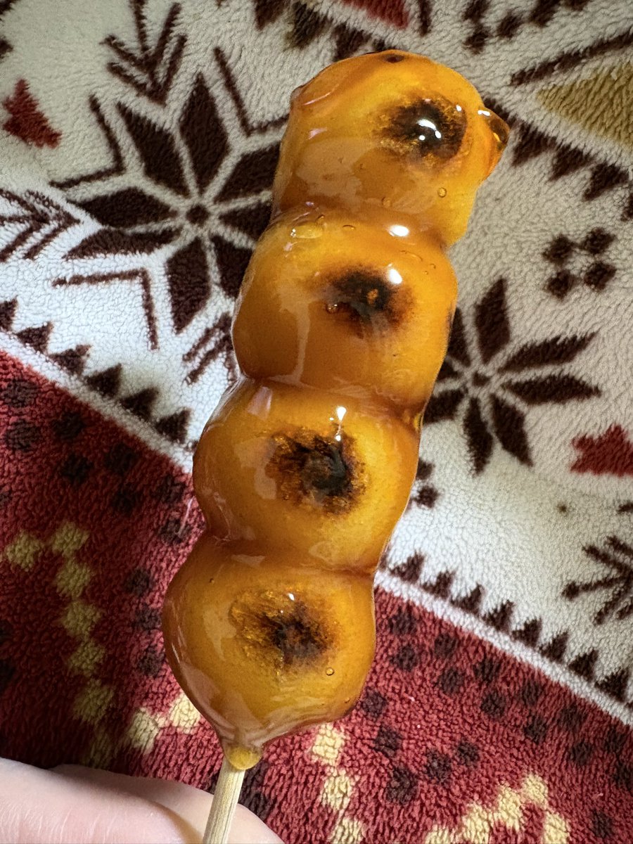 Post by 真奈人＠ちくわカッター on X: みたらし団子🍡