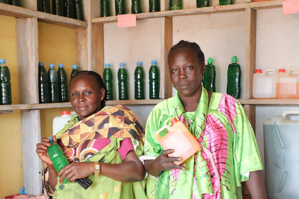 UnescoJuba's tweet photo. In Wau, TVET graduates are building businesses - from soap making to tailoring &amp; hairdressing!✂️🧼

With support from @Sida, @UNESCO 's Technical &amp; Vocational Education and Training program has trained 5,000+ women &amp; men across South Sudan.

🔗Learn more: https://t.co/wf9Q9yWQCc https://t.co/6JYfbLDHqW