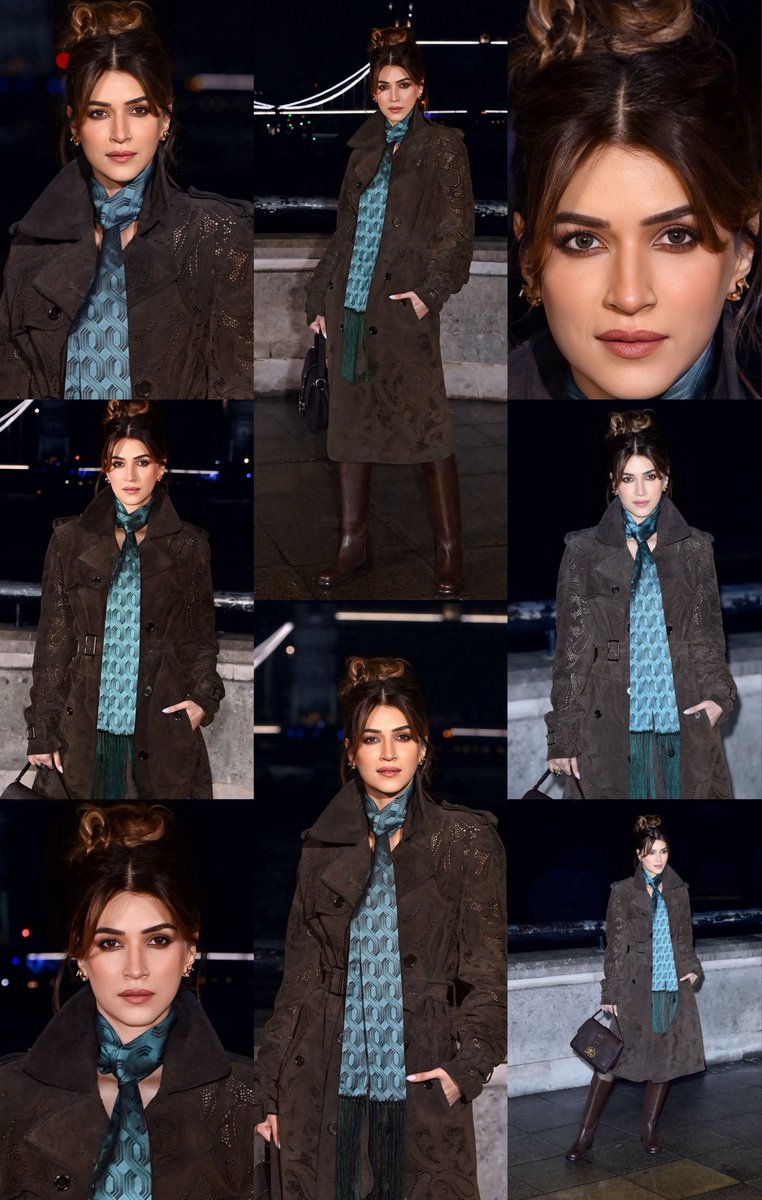 IyanAmjad's tweet image. Kriti Sanon for Burberry 😍
#LondonFashionWeek