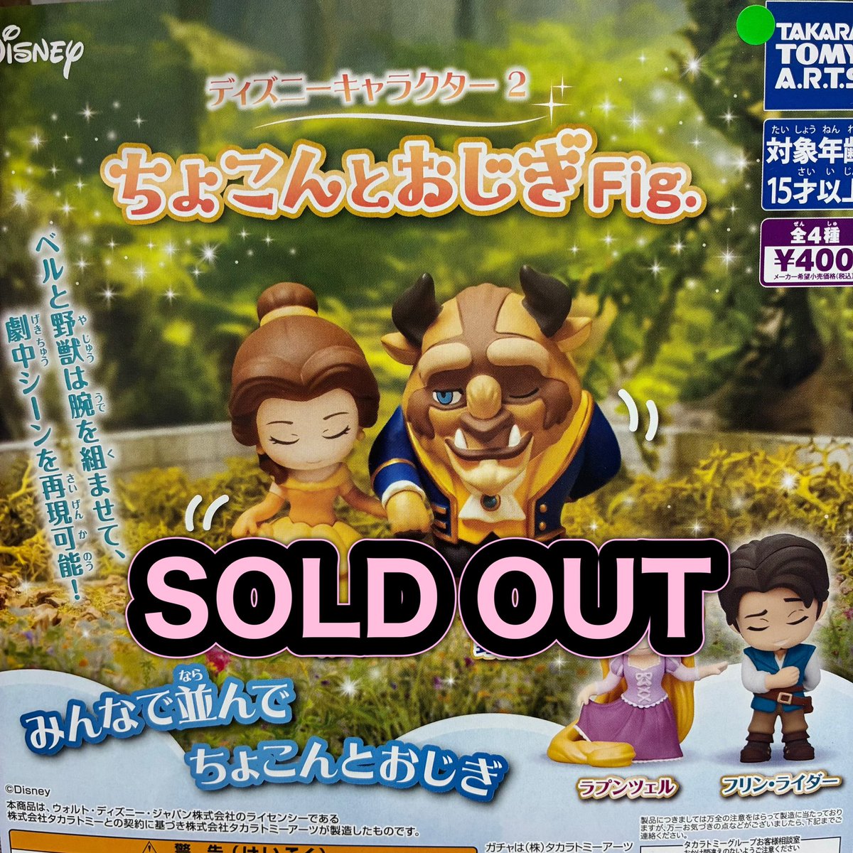 ❎2月24日(火)完売のお知らせ❎ 🏰ディズニーキャラクター2 ちょこんと