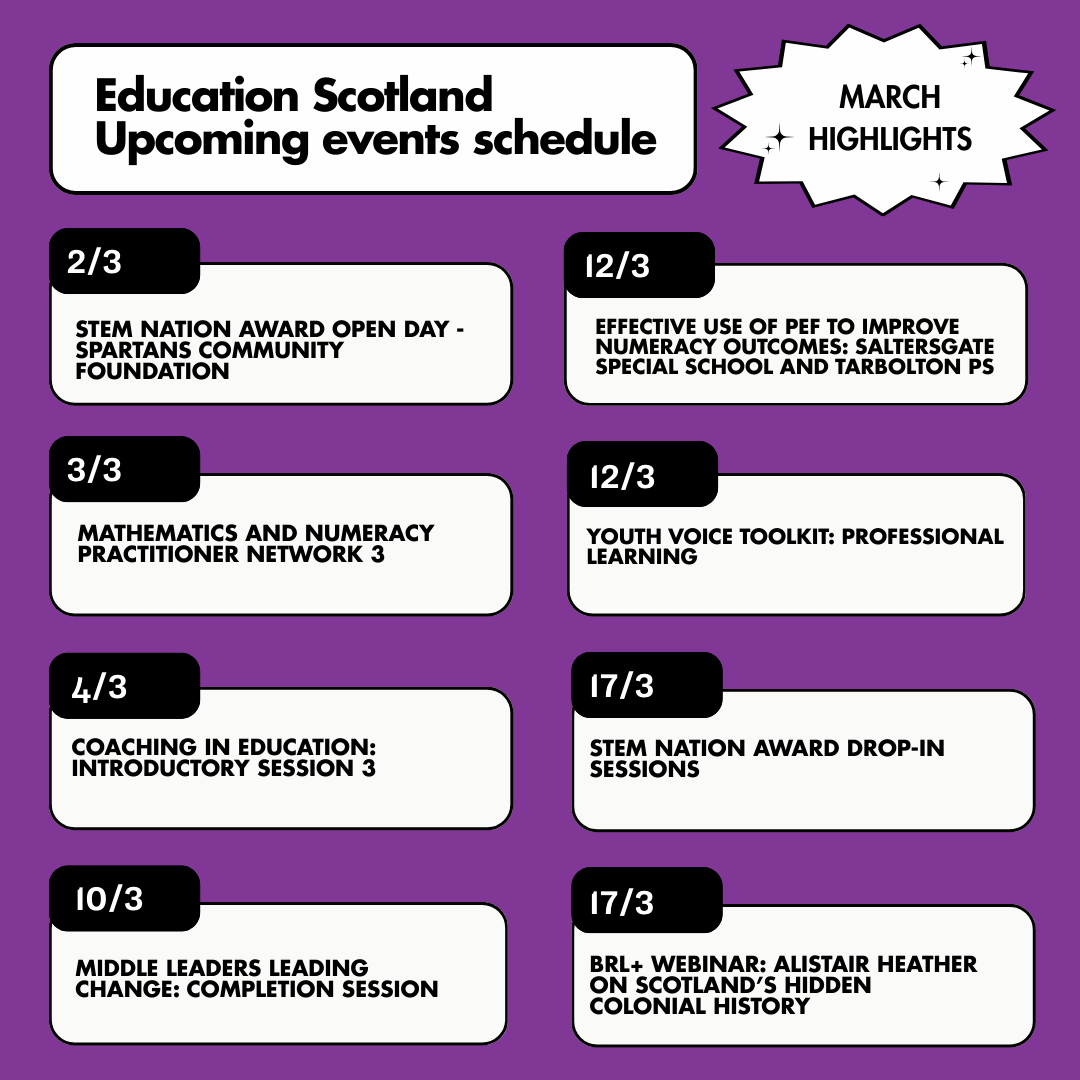 Education Scotland tweet media