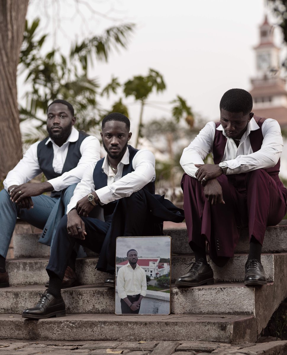 IJokking's tweet image. We began this journey together, vowing to finish it side by side.
The graduation we celebrate is not just ours it is a tribute to his memory that honors the bond we shared.
RIP Kelvin, your light lives on in our souls.
#universityofghanagraduation #UG #RIPKelvin