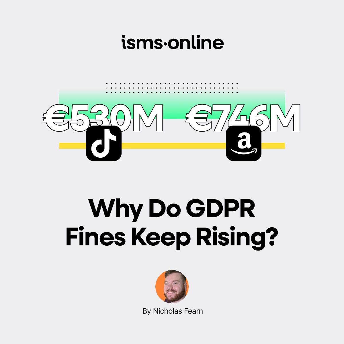 isms_online's tweet image. According to the GDPR Enforcement Tracker, firms incurred over 330 fines in 2025. Nicholas Fearn discusses how organisations can mitigate financial and reputational risks by ensuring #GDPR #Compliance: isms.online/general-data-p…