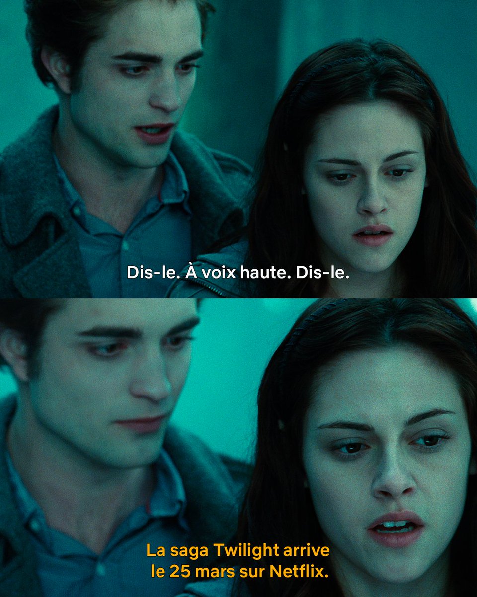 NetflixFR's tweet photo. Team Edward ou Jacob ? https://t.co/nhDsZhfmHZ