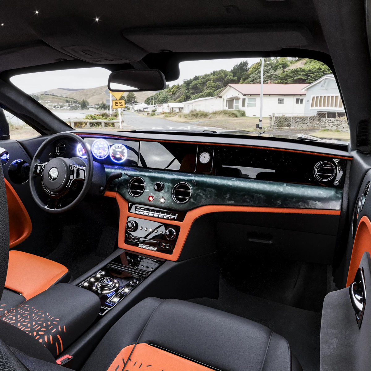 Custom Black Rolls-Royce Spectre🔥