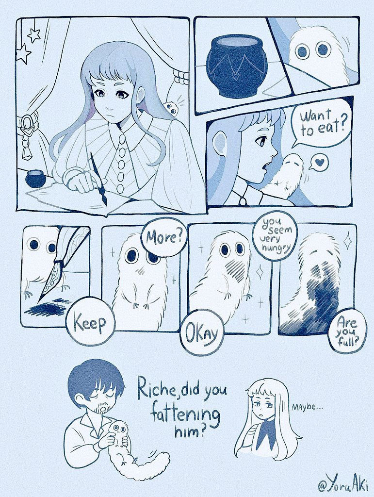 Riche and brushbug ✒️
#Δ帽子 #witchhatatelier #wha