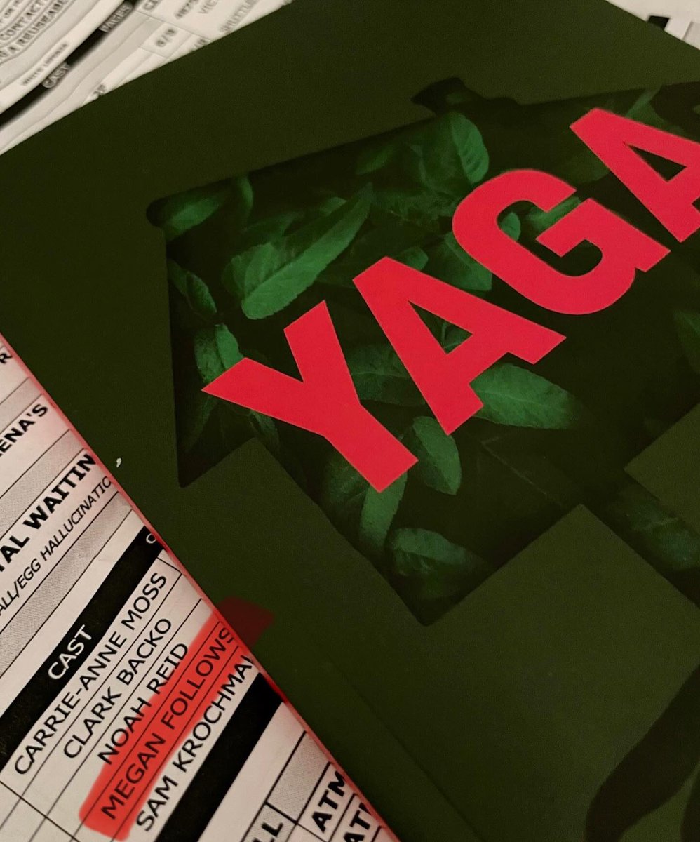 omg filming for Yaga has begun. the first on-set pics of Hudson are going to hit like crack.