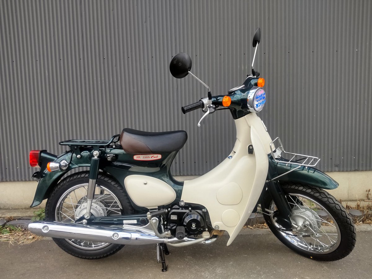❇️生産終了の50ccエンジンの中古車HONDA【リトルカブ】 最終型セル付