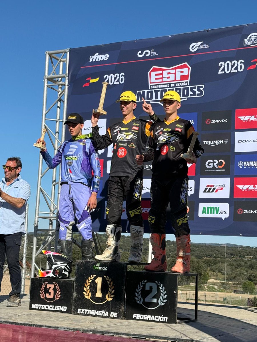 Samuel Tapia consigue la victoria en la primera carrera del campeonato de España Sub-18, celebrada este fin de semana en Mérida @Rtvmiajadas rtvmiajadas.es/samuel-tapia-c…