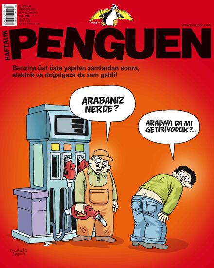 Bu karikatür benzin 5 Lira olduğunda çizilmişti.