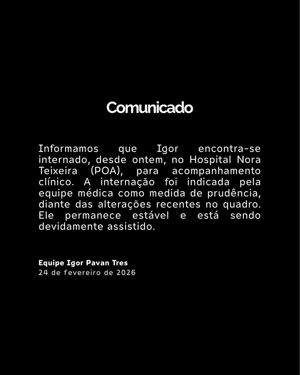 Igor Pavan Tres tweet media