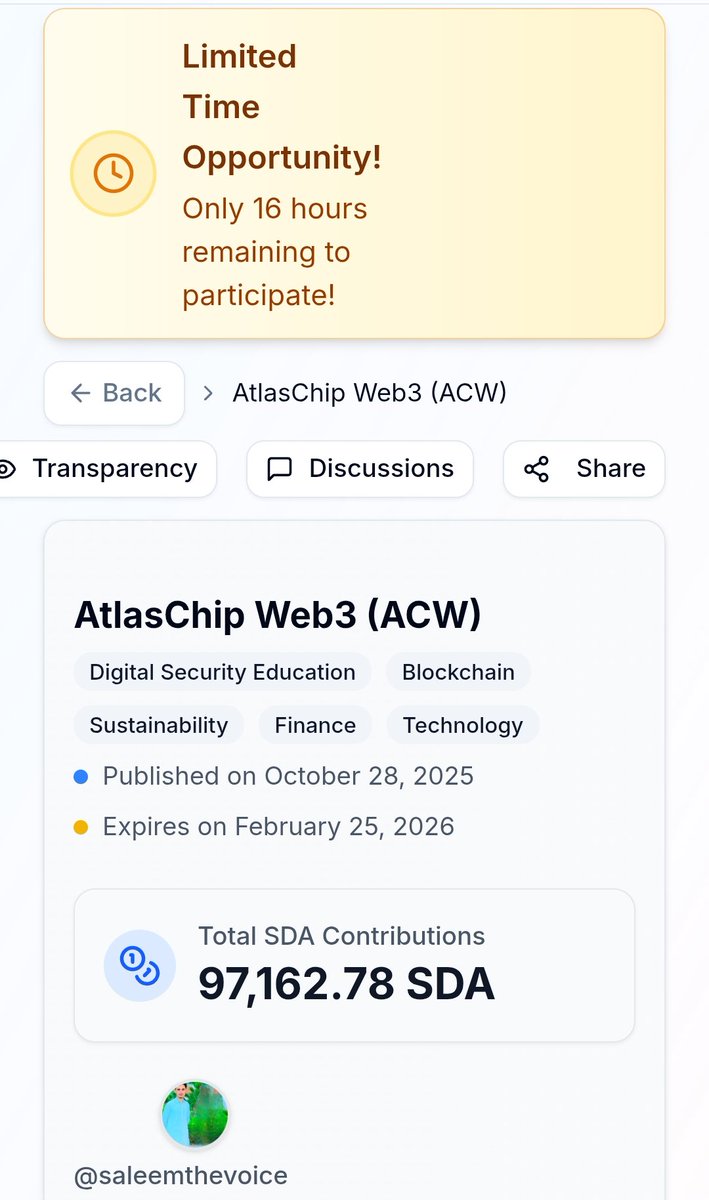 AltafHu04354071's tweet photo. $ACW investment opportunity is about to close! 

#SidraCommunity Don't miss this great Chance! 

Act Now: https://t.co/cvxw0rdkrp
#SidraCommunity #SidraStart #SidraFamily #SidraDEX #Sidra_Digital_Asset @maljefairi @Sidraholding @sidraChain #SidraBank #SidraCoin #SidraChain #ACW https://t.co/cQMN9E1GDc