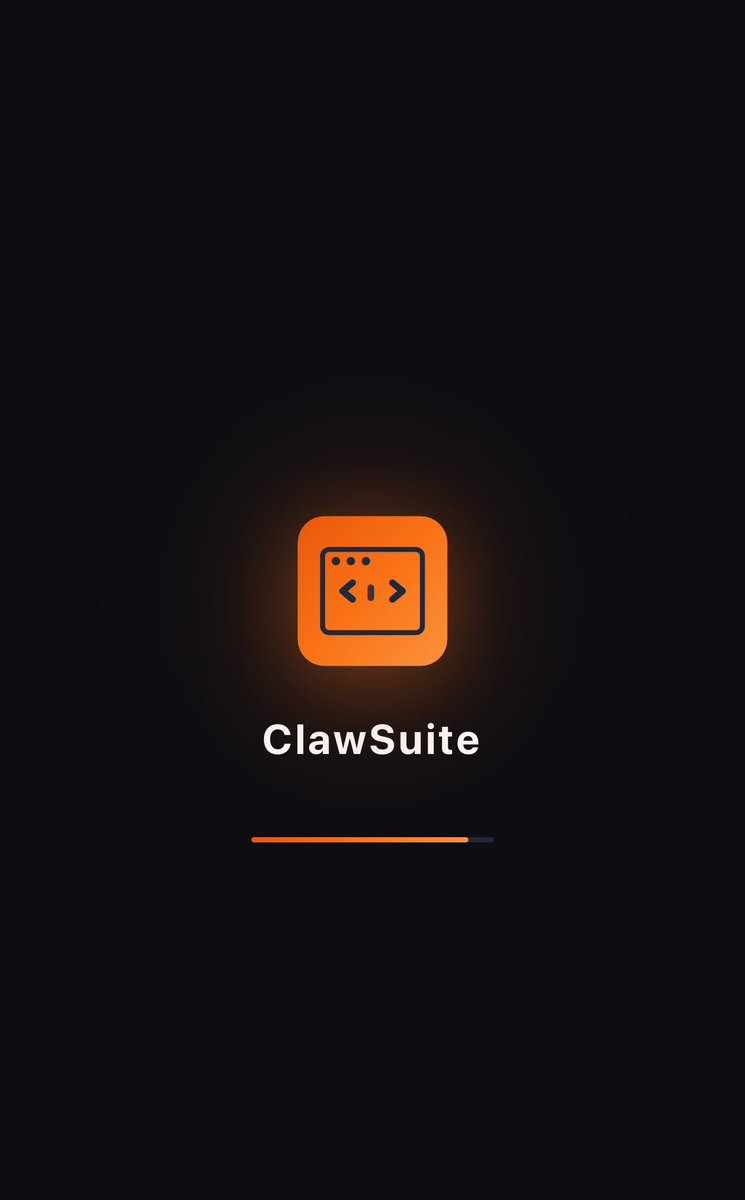 ClawSuite tweet media