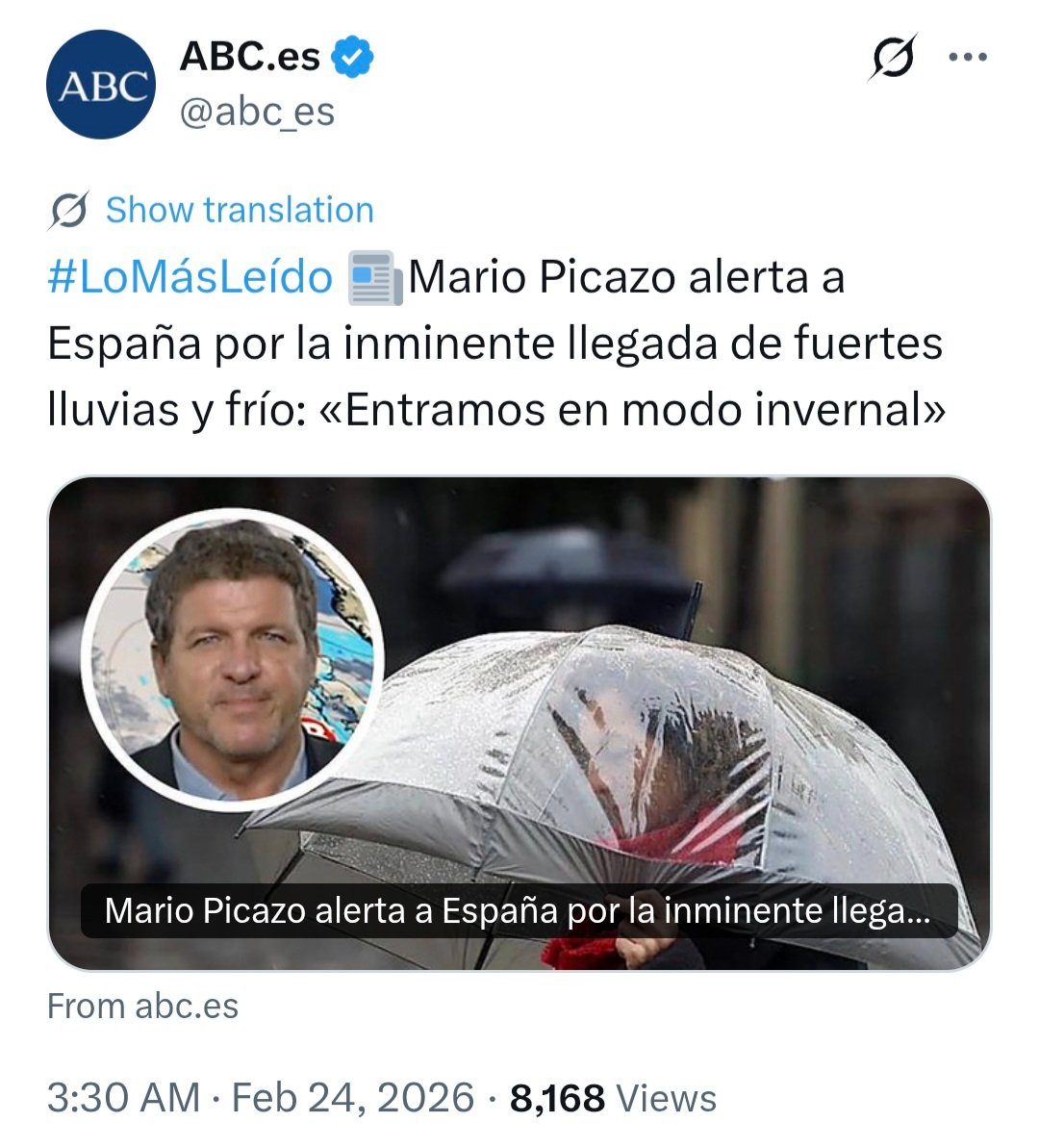 ManWillCome's tweet photo. #mierdaClimatica https://t.co/N9wsaHJltH